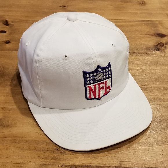 Vintage NFL Shield Hat Snapback Sport Specialties Twill White Logo Ref Logo - Picture 5 of 10